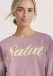 Langarm Sweatshirt mit Artwork