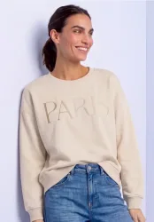 Loose Fit Sweatshirt mit Artwork