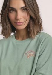 Sweatshirt mit Rundhals und Embroidery
