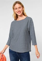 Shirt im Jacquard Muster