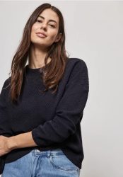 Strukturshirt mit Turtleneck