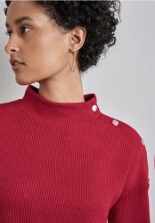 Strukturshirt mit Knöpfen