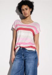 STREET ONE Shirttop, mit Streifenmuster