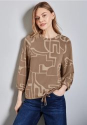Kuscheliges Shirt mit Print