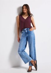 Materialmix Top mit Tape