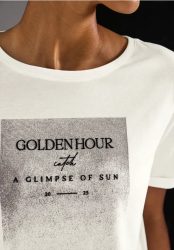 Shirt mit Schimmer