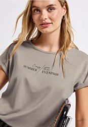 Basic Shirt mit Print