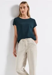 Basic Shirt mit Print