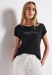Basic Shirt mit Print