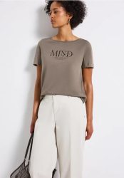Basic Shirt mit Print