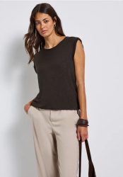 STREET ONE Shirttop, mit Dekotapes