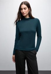 Basic Rollkragenshirt