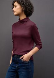 Basic Rollkragenshirt