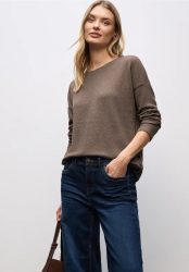 Strukturshirt mit Knöpfen