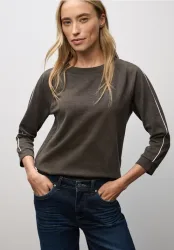 Shirt mit Tapedetail