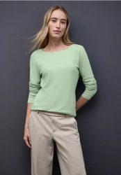 Basic Langarmshirt