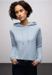 Melange Hoodie Shirt