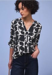 Gemustertes Shirt