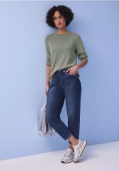 Shirt in Unifarbe
