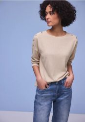 Shirt mit Knopfdetail
