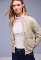Gemusterte Jacke