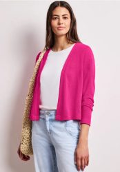 Langarm Jacke in offener Passform