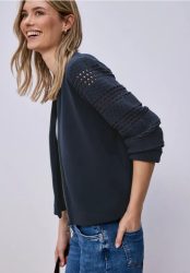Langarm Jacke im Silk