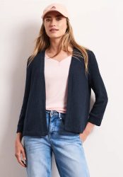 Langarm Jacke im Strick