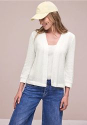 Langarm Jacke im Strick