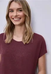 Dropped Shoulder Shirt im Leinen