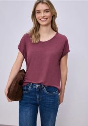 Dropped Shoulder Shirt im Leinen