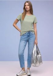 Kurzarm Shirt mit Folien