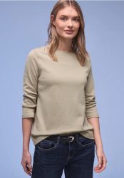Basic Shirt aus reiner Baumwolle