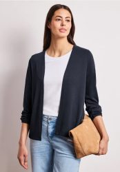 Langarm Jacke in offener Passform