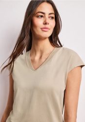 Dropped Shoulder Shirt mit V