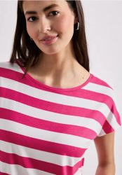 Kurzarm Shirt mit Rundhals und Print