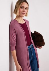 Langarm Jacke in offener Passform