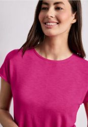 Kurzarm Shirt mit U