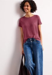 Kurzarm Shirt mit U