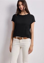 Kurzarm Shirt mit U