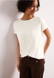 Kurzarm Shirt mit U
