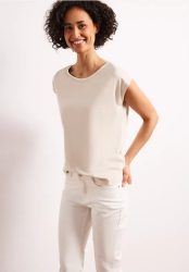 Dropped Shoulder Shirt mit Deko