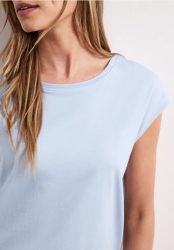 Shirt mit Boatneck und Deko
