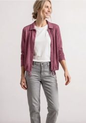 Leichte Langam Jacke in Leinen