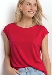 Dropped Shoulder Shirt mit U