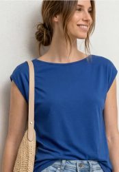 Basic Shirt mit U