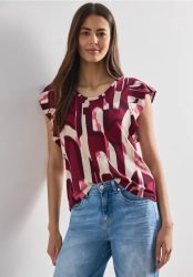 Shirt mit kurzen Volant