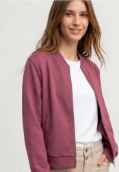 Langarm Jacke im verkürzten Schnitt