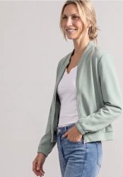 Langarm Jacke im verkürzten Schnitt