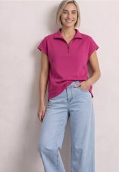 Ärmelloses Shirt im Silk